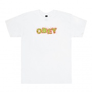 (163081484)OBEY SPLAT TEE-WHT